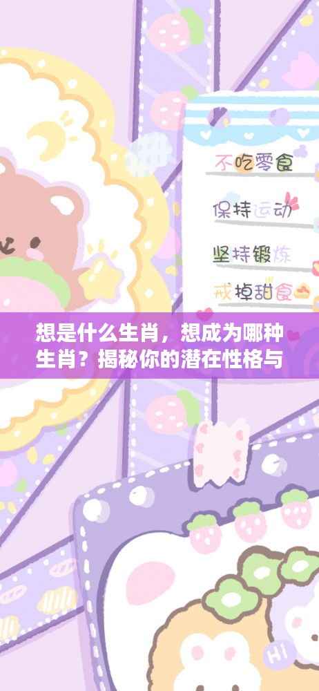 揭秘生肖选择背后的性格追求,你想成为哪种生肖?