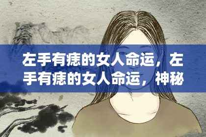 左手痣印,女性命运之神秘星象符号