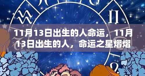 11月13日出生者的命运之星,熠熠生辉的生辰缘分