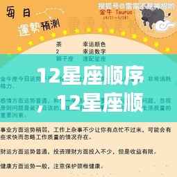 12星座顺序及运势解析大全