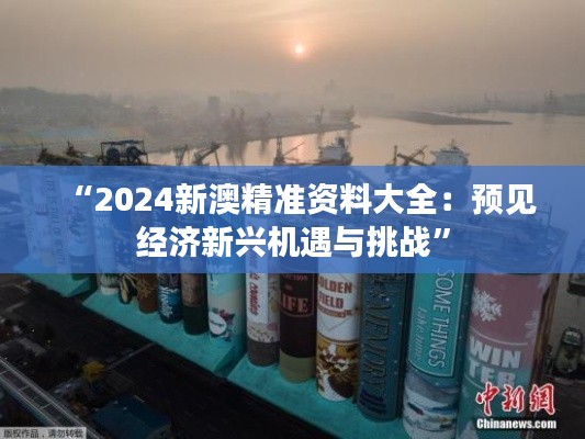 “2024新澳精准资料大全:预见经济新兴机遇与挑战”