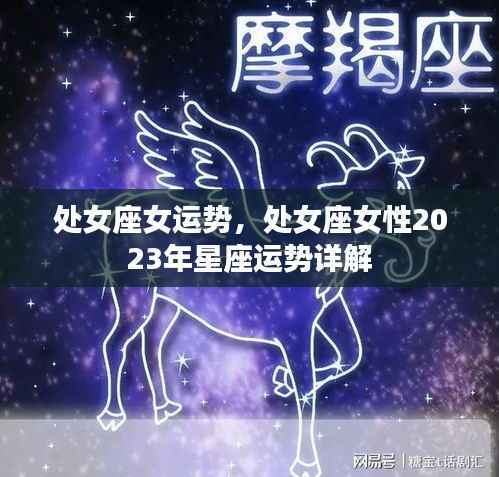处女座女性2023年星座运势详解与运势展望