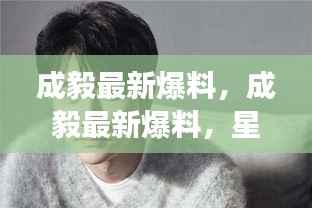 成毅最新爆料,星座运势揭秘与成功案例深度解析