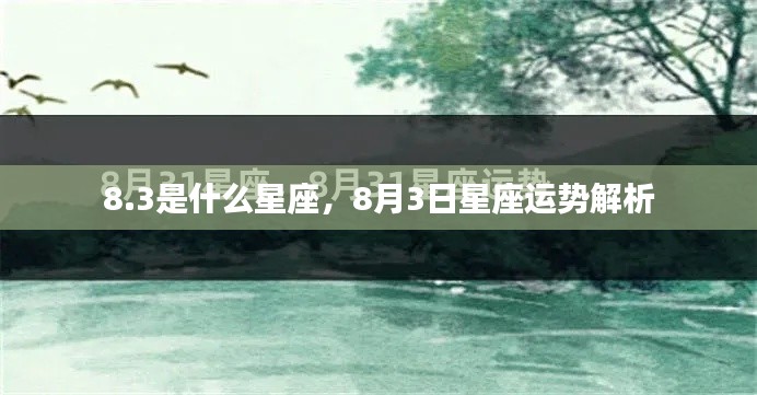 8月3日星座运势解析,探寻狮子座性格与运势特点