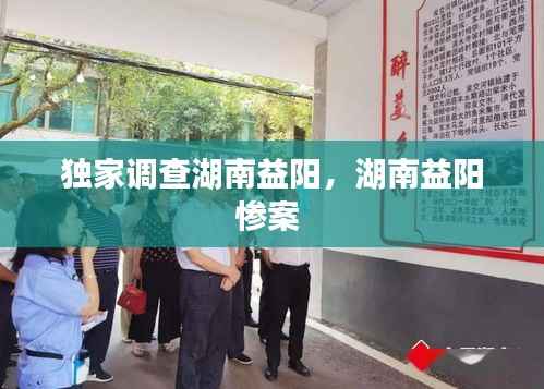 独家调查湖南益阳,湖南益阳惨案