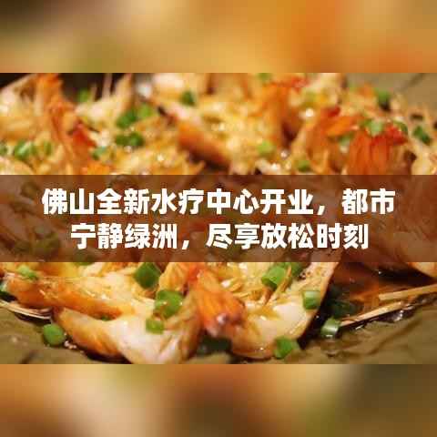 佛山全新水疗中心开业,都市宁静绿洲,尽享放松时刻