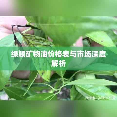 绿颖矿物油价格表与市场深度解析