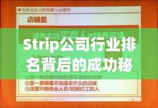 Strip公司行业排名背后的成功秘诀大揭秘!