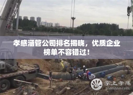 孝感涵管公司排名揭晓,优质企业榜单不容错过!