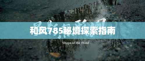 和风785秘境探索指南