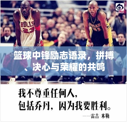篮球中锋励志语录,拼搏、决心与荣耀的共鸣