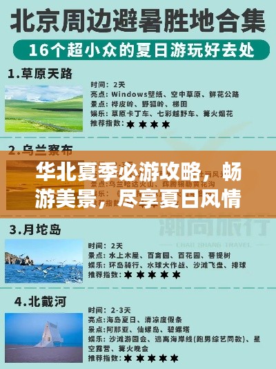 华北夏季必游攻略,畅游美景,尽享夏日风情!