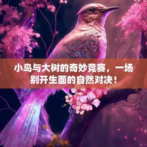 小鸟与大树的奇妙竞赛,一场别开生面的自然对决!